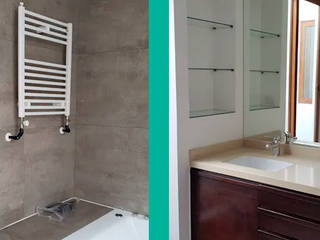 Remodelación de baños, Constructora CYB Spa Constructora CYB Spa Modern Bathroom