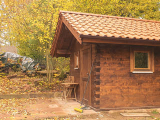 Gartenhaus Bremen, Florians Hütten Florians Hütten Casetas de jardín Madera Acabado en madera