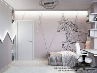 Дизайн интерьера комнаты для девочки, Студия дизайна Натали Студия дизайна Натали Kinderzimmer Mädchen