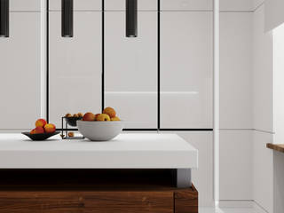 Таунхаус на Каменном острове, Twenty-one Twenty-one Minimalist kitchen