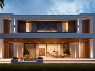 Zallaq Luxury Villa, Álvarez Bernés Arquitectura Álvarez Bernés Arquitectura Biệt thự