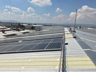 Paneles solares Parque Industrial del Valle de Aguascalientes, CONSTRUCCIÓN SOLAR CONSTRUCCIÓN SOLAR