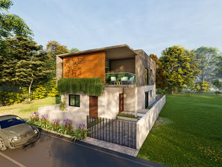 4BHK Bungalow Design Plan | Plot size - 30'x60' | East Facing | 1900 SQFT, HouseStyler HouseStyler Bungalows