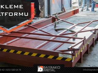 Yükleme Platformu, Bayrakcı Metal İnşaat Bayrakcı Metal İnşaat Prefabrik ev Demir/Çelik