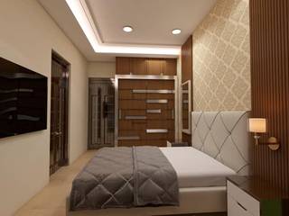 BEDROOM INTERIORS, AdiSa Creations AdiSa Creations غرفة نوم