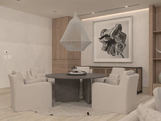 Casa Barraza, RCARRILLO Design Brand RCARRILLO Design Brand Столовая комната в стиле модерн