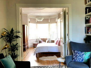 Balham Apartment Makeover, Decorbuddi Decorbuddi Classic style bedroom
