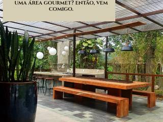 Projeto Área Gourmet, Eco Gaia Design de Interiores Eco Gaia Design de Interiores Cuisine moderne