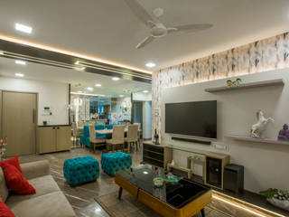 The "Living Gloriously" Home., Shweta Shetty and Associates Shweta Shetty and Associates Asian style living room