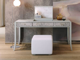 CONSOLE - DESK- DRESSING TABLES, ITALIANELEMENTS ITALIANELEMENTS Modern style bedroom Engineered Wood Transparent