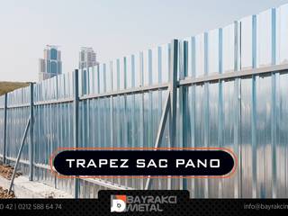 Trapez Sac Pano, Bayrakcı Metal İnşaat Bayrakcı Metal İnşaat Prefabrik ev Demir/Çelik