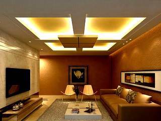 Interior Work, BDBG PERFECT INTERIORS BDBG PERFECT INTERIORS Modern living room Plastic