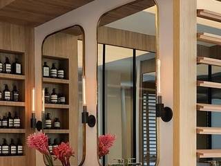 Espelho Roberto, Rocene Design Industrial Rocene Design Industrial Living room Copper/Bronze/Brass