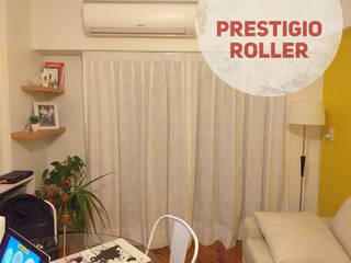 Cortinas Convencionales, TENDENCIA ROLLER TENDENCIA ROLLER Klassieke ramen & deuren Textiel Amber / Goud