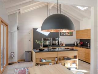 La casa ecologica , Angela Baghino Angela Baghino 現代廚房設計點子、靈感&圖片