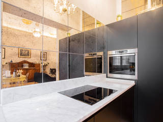 Ristrutturazione appartamento di 120mq a Firenze, zona Santa Croce, Facile Ristrutturare Facile Ristrutturare Eclectic style kitchen