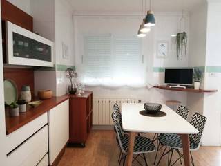 Moderna COCINA con decoración VINTAGE, Juana Basat Juana Basat 現代廚房設計點子、靈感&圖片