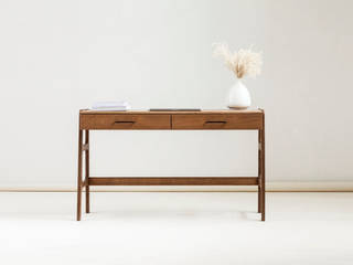Mid Century Desk FRISK with Drawers, Plywood Project Plywood Project Scandinavian style study/office Plywood