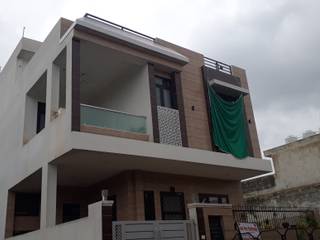 30'x60' house exterior, divine architects divine architects