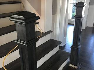 Refinishing Stairs And Railing Suwanee GA, Floor Vision LLC Floor Vision LLC フローリング