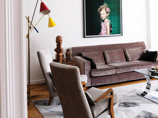 Privatwohnung Innenarchitekt Berlin, MARKUS HILZINGER MARKUS HILZINGER Classic style living room