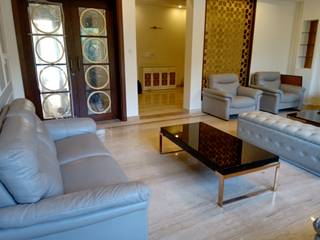 Villa Project , Goswami Decor Goswami Decor Salas de estar modernas