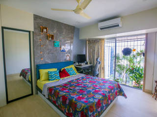 The "Kanso Home", Shweta Shetty and Associates Shweta Shetty and Associates Small bedroom
