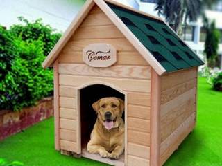 Oscar Köpek Kulübeleri - Çomar, Ahşap Yapı Market Ahşap Yapı Market หลังคาในสวน ไม้ Wood effect