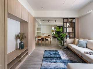 台北市中正區, ISQ 質の木系統家具 ISQ 質の木系統家具 Scandinavian style living room