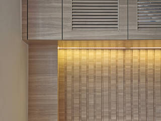 Creative Furniture with wall panel - shatin , Know Design Know Design Phòng học/văn phòng phong cách hiện đại Gỗ-nhựa composite