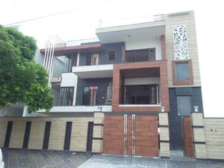 New Duplex Project, S.R. Buildtech – The Gharexperts S.R. Buildtech – The Gharexperts Asian style houses