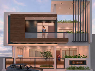 Chiranjeevi Sadan, Ravi Prakash Architect Ravi Prakash Architect Single family home Reinforced concrete