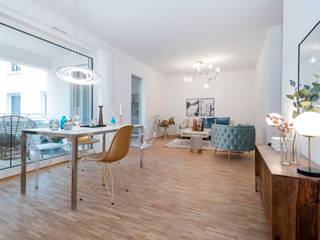 Petrol Deluxe, Cornelia Augustin Home Staging Cornelia Augustin Home Staging Soggiorno moderno