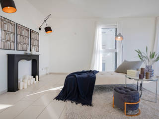 Rheinblick, Cornelia Augustin Home Staging Cornelia Augustin Home Staging Salones modernos
