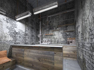 de estilo industrial por morostudio, Industrial