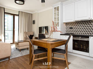 apartament modern classic, Studio Modelowania Przestrzeni Studio Modelowania Przestrzeni Modern Living Room