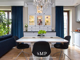 mieszkanie projektanta, modern vintage, Studio Modelowania Przestrzeni Studio Modelowania Przestrzeni Eclectic style dining room