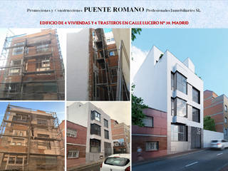 EDIFICIO DE 4 VIVIENDAS Y 4 TRASTEROS EN CALLE LUCERO Nº 39. MADRID, Puente Romano Profesionales Inmobiliarios SL Puente Romano Profesionales Inmobiliarios SL Condominio Granito