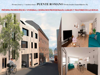 PROMOCIÓN DE 5 VIVIENDAS, 2 DESPACHOS PROFESIONALES, GARAJES Y TRASTEROS EN LAS ROZAS, Puente Romano Profesionales Inmobiliarios SL Puente Romano Profesionales Inmobiliarios SL Condominio Ceramica