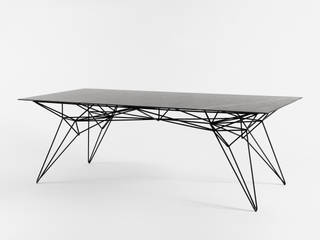 Node table, Techxture Techxture Minimalist dining room Marble