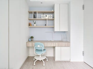 宅趣寓所, 思維空間設計 思維空間設計 Dormitorios de estilo minimalista