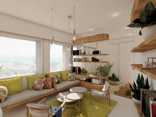 The First - Interior Spaces for Mental Health, Input-A Input-A Living room