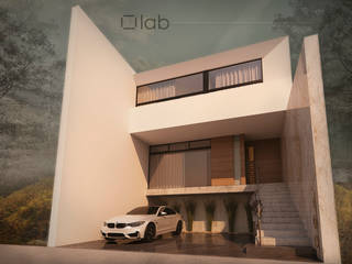 Casa___F__PieT, lab arquitectura lab arquitectura Minimalistyczne domy