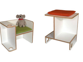 kubu - Wendehocker mit 5 Sitzhöhen, kind und raum kind und raum Cuartos infantiles de estilo moderno