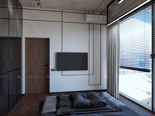 Проект дома в Красноадаре, bait.INTERIOR bait.INTERIOR Minimalist bedroom