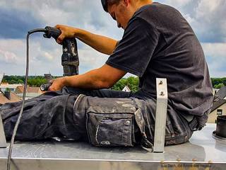 Juli 2020 | Reparatur Kamin in Kirchlengern, Dachdeckermeisterbetrieb Dirk Lange Dachdeckermeisterbetrieb Dirk Lange Gable roof