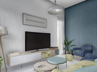 Delicias, ARQTICO Studio ARQTICO Studio Modern living room
