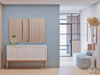 Nordic Style, Alpha Details Alpha Details Corredores, halls e escadas escandinavos