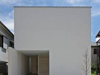 豊川の家-toyokawa, 空間建築-傳 空間建築-傳 Wooden houses White