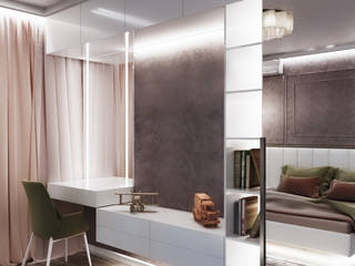 Дизайн спальной комнаты, Студия дизайна Натали Студия дизайна Натали Moderne Schlafzimmer